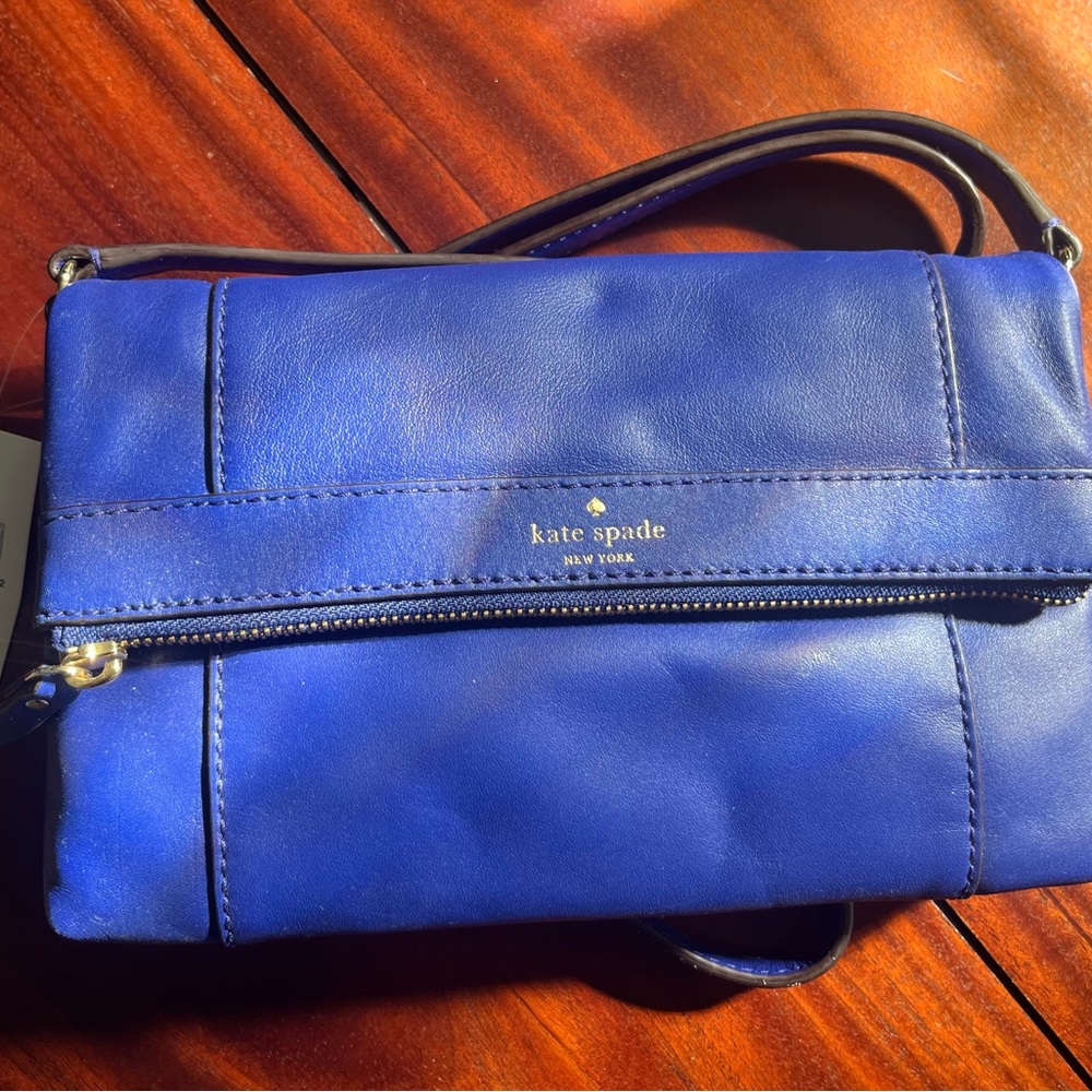 Kate Spade Royal Blue Crossbody Bag